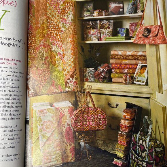 Quilt Sampler Magazine Better Homes and Garden Fall Winter 2009 u Creative Colle - Picture 5 of 12